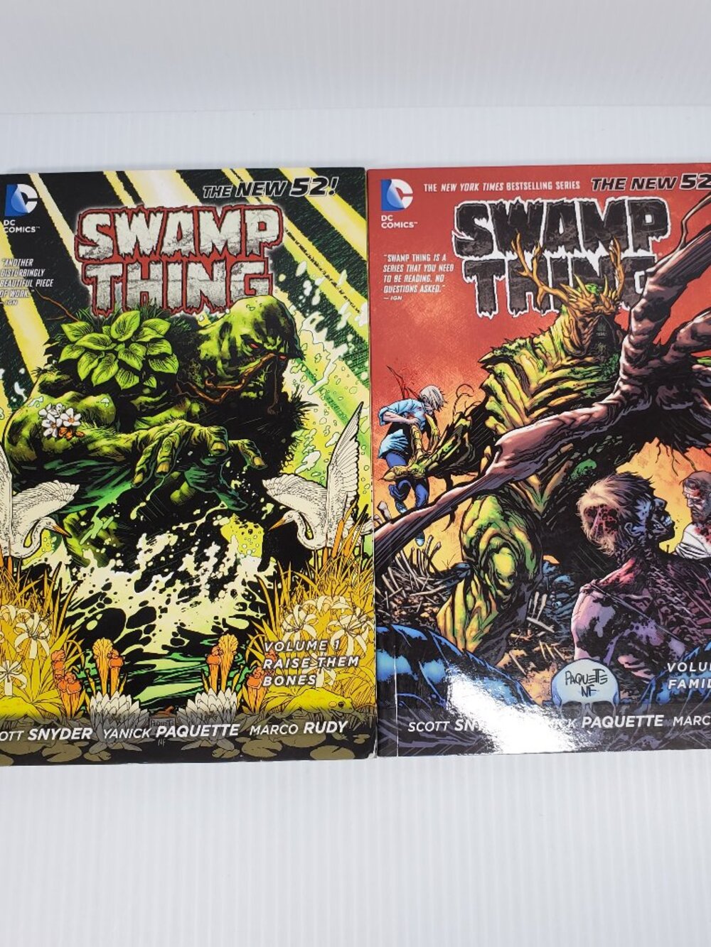 Swamp Thing Vol. 1 & 2, Scott Snyder, Yanick Paquette, Marco Rudy